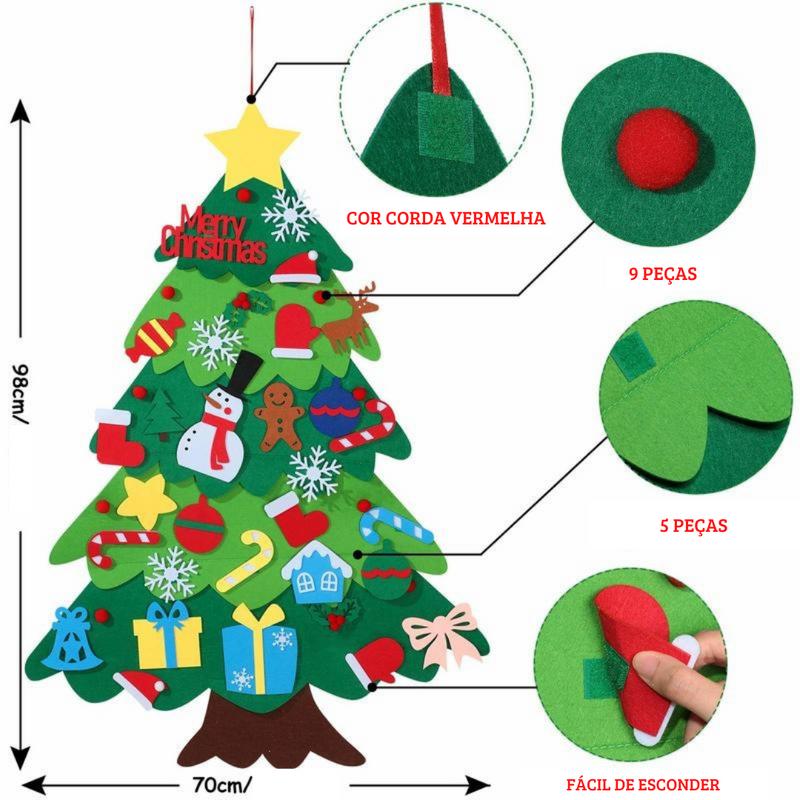 Árvore de Natal - Kids Educativa