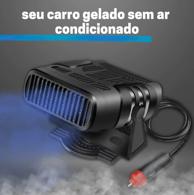 Ar-Condicionado Portátil Automotivo Max®+Economia  12v e 24v