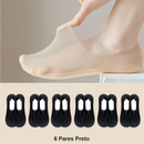 MEIAS INVISÍVEIS CONFORTFIT - (KIT COM 6 PARES)