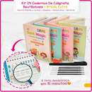 Kit Caderno Mágico  4 Cadernos + Brinde Exclusivo