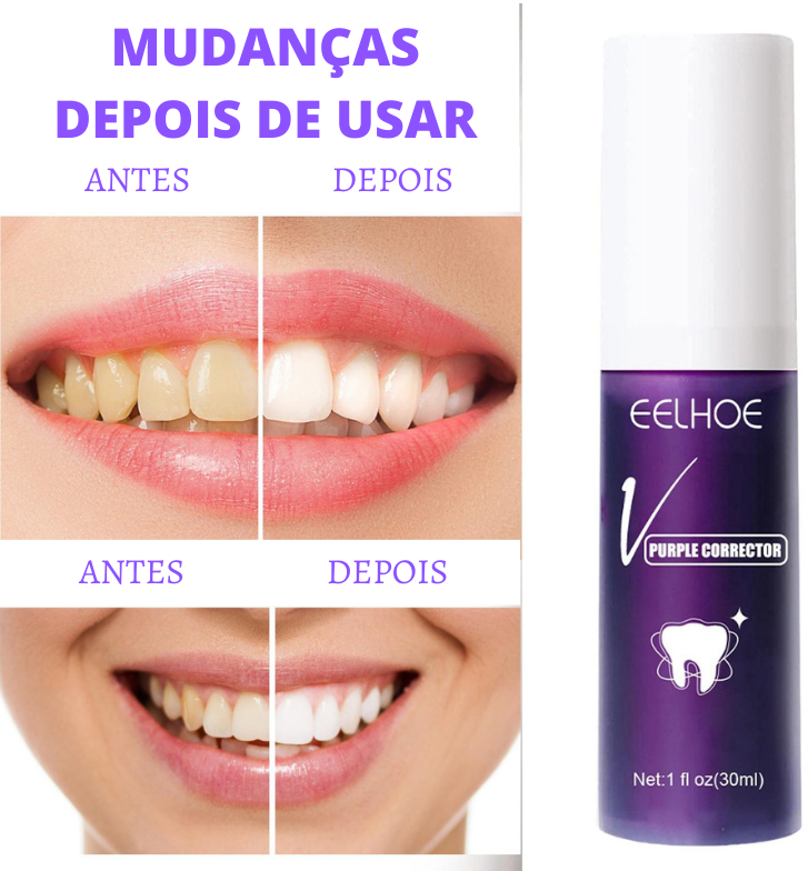 Creme Branqueador EELHOE SMILE® Natural 30ml