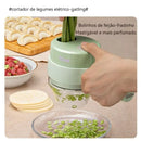 Cortador Triturador Elétrico Multifuncional 4 em 1 - Facilidade e Versatilidade na Preparação de Alimentos